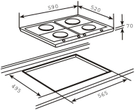 Teka EW 60 4G AI AL INOX - 1015544 - zdjęcie 2